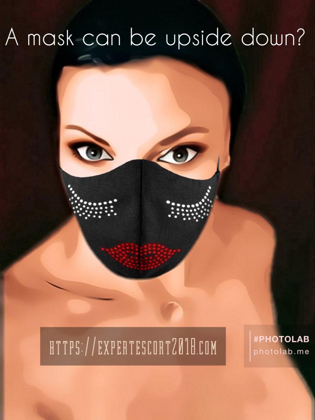 A mask can be upside&nbsp;down?